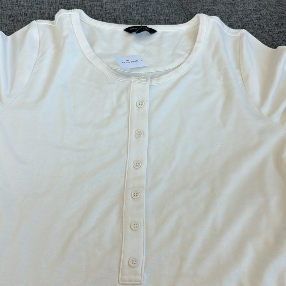 Banana Republic Bodysuit- White - Picture 2 of 5